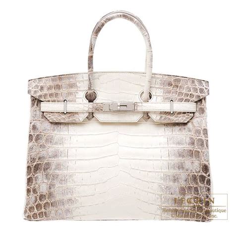 birkin hermes himalaya prix|hermes bag crocodile skin.